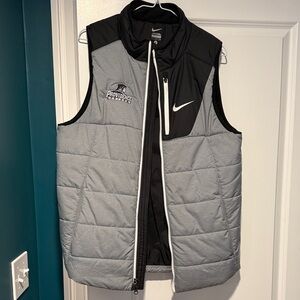 Black and gray NIKE Providence friars vest - men’s small